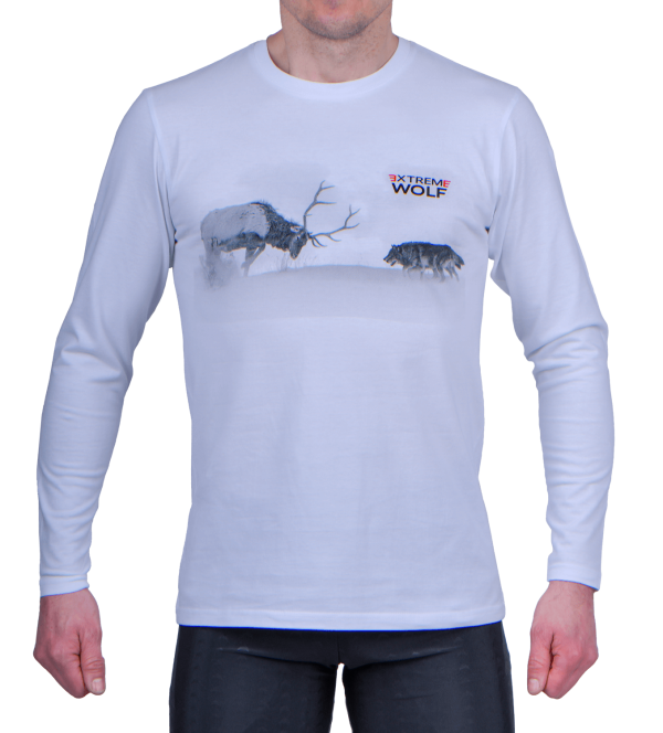 Koszulka z długim rękawek Extreme Wolf sport bieganie koszulka do biegania