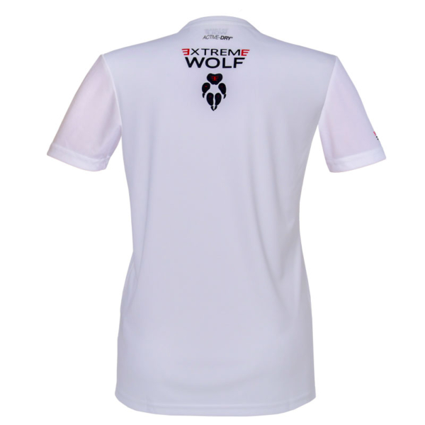 Koszulka Wataha damska do biegania nordick walking, koszulka na rower, koszulka wataha tył plecy, koszulka z krótkim rękawem