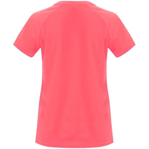 Koszulka różowa Extreme Wolf, koszulka do biegania, koszulka sportowa, tył, delikatny róż