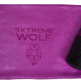 Fioletowy ręcznik sportowy Extreme Wolf jasny fiolet